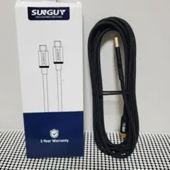 SUNGUY USB3.0 Gen1 USB Type C ケーブル 3M