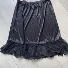 ペチコート　ブラック