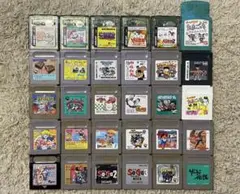 【ジャンク品】ゲームボーイ　ゲームボーイカラー　まとめ　サガ　マリオ　30本