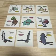 ポケモンパンシール 9枚セット