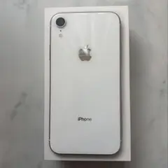 【美品】 iPhone XR White 256GB SIMフリー 箱付き