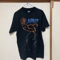 LARIAT 佐々木健介さんサイン入り TシャツM 黒