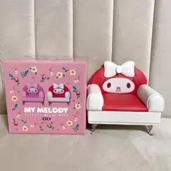 マイメロディ　フェイスソファー型　ジュエリーボックス　レッド