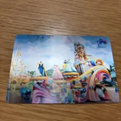 プリンセス　香港ディズニー20周年　カード　年パス　フレンドタスティック