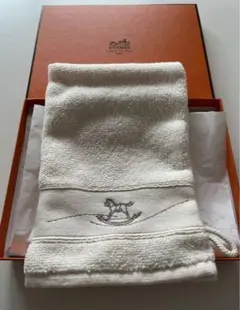 【レア⭐︎未使用】HERMES エルメス⭐︎ベビーライン タオルグローブ