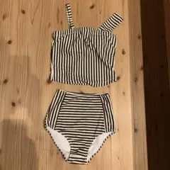 ストライプ柄 セパレート水着 Sサイズ