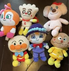 あんぱんまん　ぬいぐるみセット