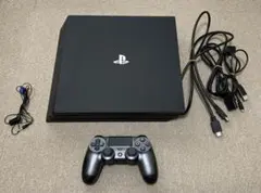 【セット】SONY PlayStation4 Pro ジェット・ブラック 1TB
