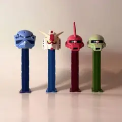 PEZ 機動戦士 ガンダム シャアザク ザク ズゴック 全4種 訳あり