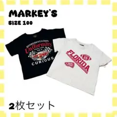 MARKEY'S Tシャツ 2枚セット キッズ サイズ100