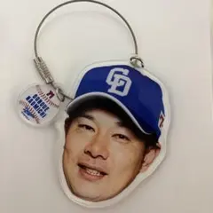 中日ドラゴンズ 堂上直倫 BIG FACE ワイヤーチャーム