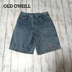 【O'Neill】90s オールドオニール デニム ハーフパンツ 刺繍 W32