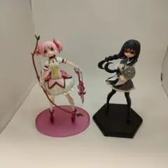 魔法少女まどかマギカ まどか＆ほむら可愛いフィギュア