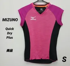 美品『MIZUNO』ミズノTシャツ バドミントン　テニス　陸上　バレー　S