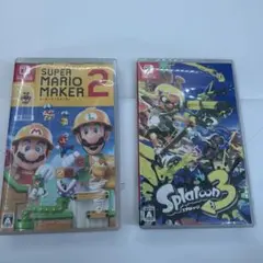 Super Mario Maker 2 & Splatoon 3 セット空箱