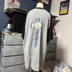 HEAD オーバーサイズ Tシャツ グレー/ブラック