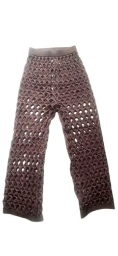 レッグウェア babaco RIBBED PANTS BROWN 2025年最新】babaco パンツの人気アイテム - メルカリ