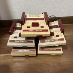 【ジャンク品】ファミコン 本体のみ 5台セット