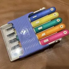 彫刻刀セット 5本セット 収納ケース付き