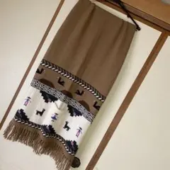 100%ALPACA ショール