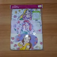 100cm　半袖肌着3枚組　年中素材　ディズニープリンセス
