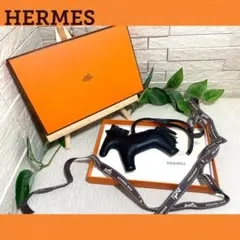 ✨❤️HERMES❤️ロデオチャームMM 刻印D ブラック✨