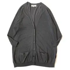 エンフォルド オーバーサイズカーディガン グレー