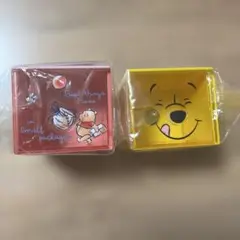 プーさん重ねる引き出し収納2個セット　新品未開封