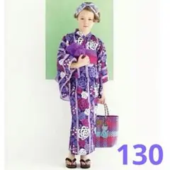 アナスイミニ 浴衣 130 兵児帯無し セパレート浴衣 昨日発送可能！ ANNA SUI mini ＞🌼 2024 YUKATA collection 🌼 | アナ スイ