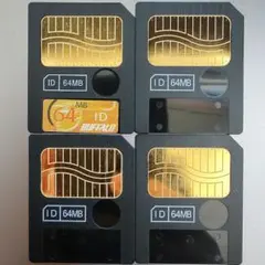 BUFFALO 64MB スマートメディア 4個セット