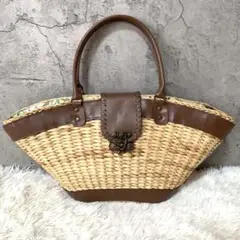 LAUTREAMONT ロートレアモン かごバッグ トートバッグ