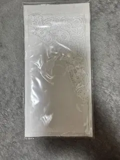 ホワイト ハンカチ　2枚