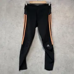 【adidas】アディダス（Ｌ）スパッツ＊ランニング＊トレーニング＊オレンジ