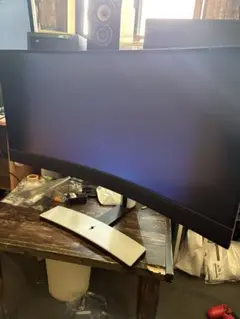 今だけお値下げ中！曲面ゲーミングモニタージャンク