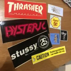 Supreme&ヒステリックグラマー&STUSSY&FR2&ステッカーセット22