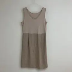 タグ付き　ポッシュアロマ　ノースリーブワンピース　L