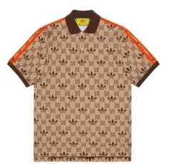 ★新品未使用★ GUCCI×adidas ポロシャツ　赤　XS Gucci X Adidas Red GG Monogram Knit Short-Sleeve Shirt M | eBay