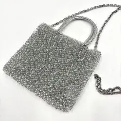 【未使用級】 ANTEPRIMA アンテプリマ ミニ アトゥーラ シルバー