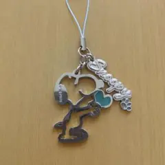 スヌーピー ハート付きストラップ