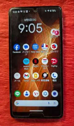 シャープ　AQUOS sense5G SH-M17 オリーブシルバー