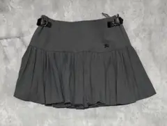 BURBERRY プリーツミニスカート