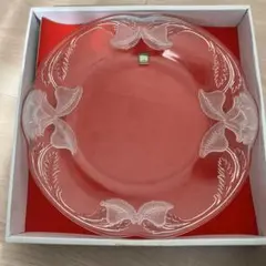 HOYA CRYSTAL ART RELIEF 皿