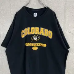ラッセルアスレティック　コロラド大学　カレッジチームロゴTシャツ 2XL
