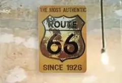 【ブリキ看板】ルート66_SINCE 1926_No.006