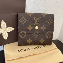 ルイヴィトン モノグラム Wホック 三つ折り財布