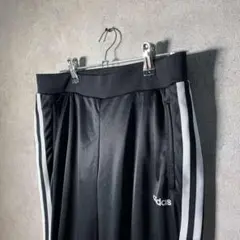 【ヴィンテージ】アディダス トラックパンツ 菅田将暉 ブラック古着usedBM4