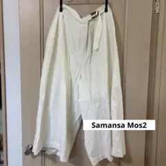 Samansa Mos2 サマンサモスモス パンツ ズボン ウエストゴム