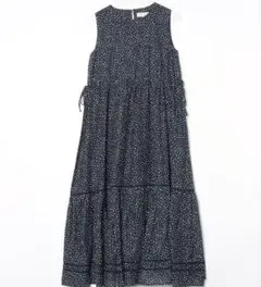 B:MING ティアードノースリーブマキシワンピース　S　美品