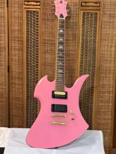 美品【モッキンバード】　ピンクエレキギター　XJAPAN hide♡ 美品【モッキンバード】 ピンクエレキギター XJAPAN hide