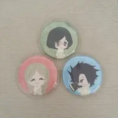 約束のネバーランド 缶バッジ レイ・アンナ・ギルダ